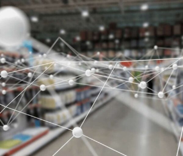Holographic image of atoms  a retail