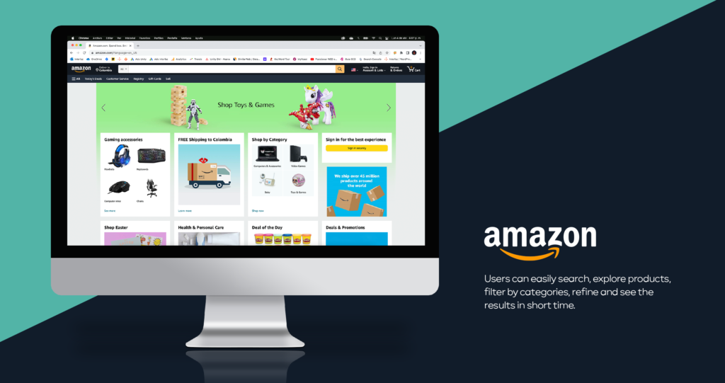 User Interface Amazon