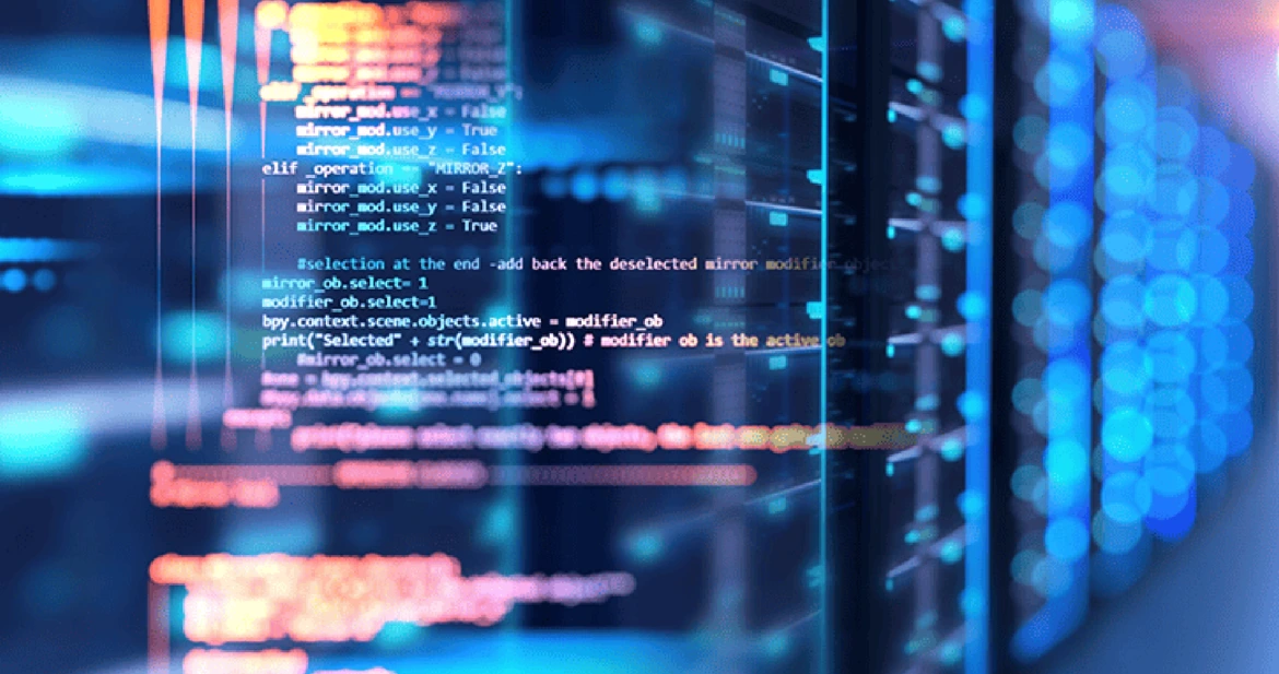 Image of big data code