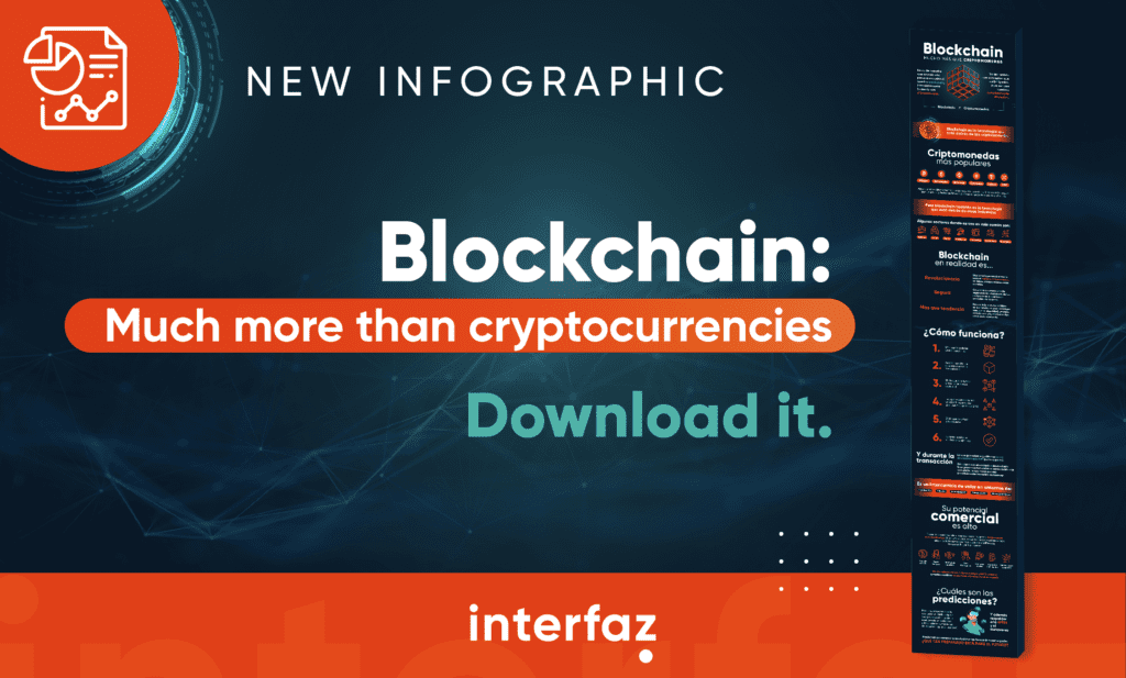 Blockchain infographic: much more than cryptocurrencies
