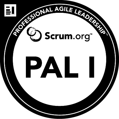 Scrum PAL I certification logo
