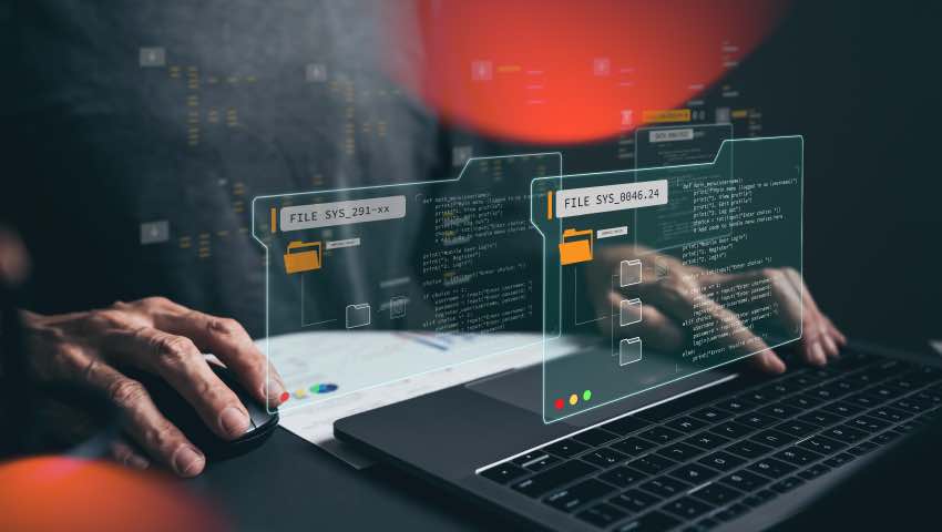 application development screen hologram