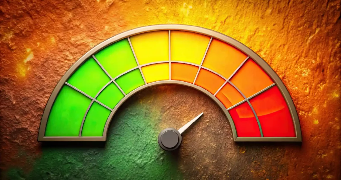 Imagen de un nivel de temperatura
