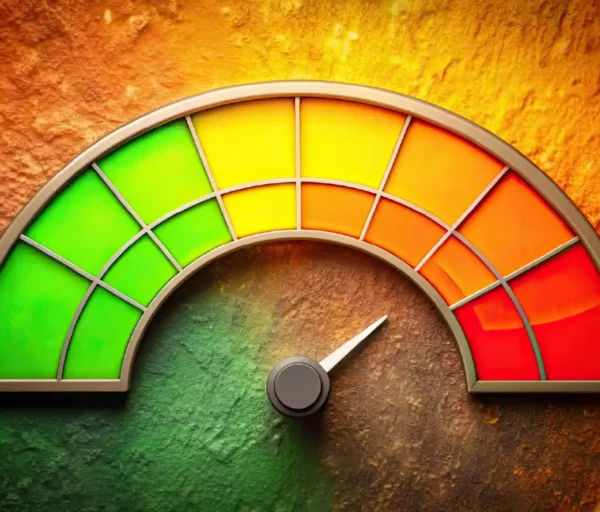 Imagen de un nivel de temperatura